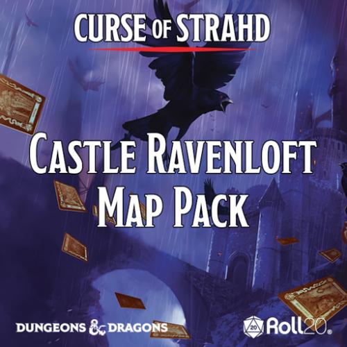 castle ravenloft printable map